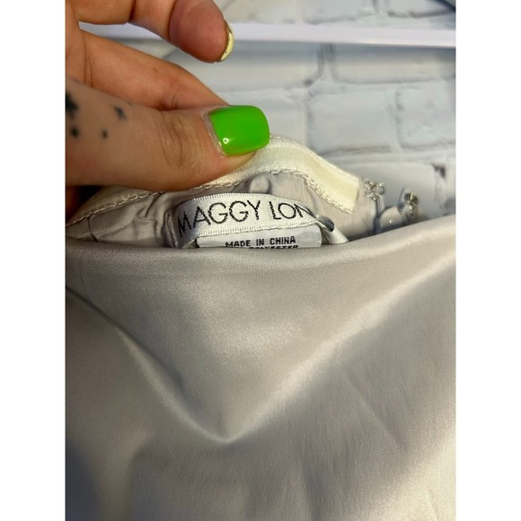 Women's Maggy London Side Gather Sleeveless Dress SZ 16. NWOT. - Picture 7 of 8